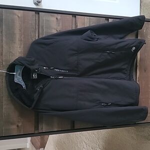 New Balance Men's Black Hooded Jacket